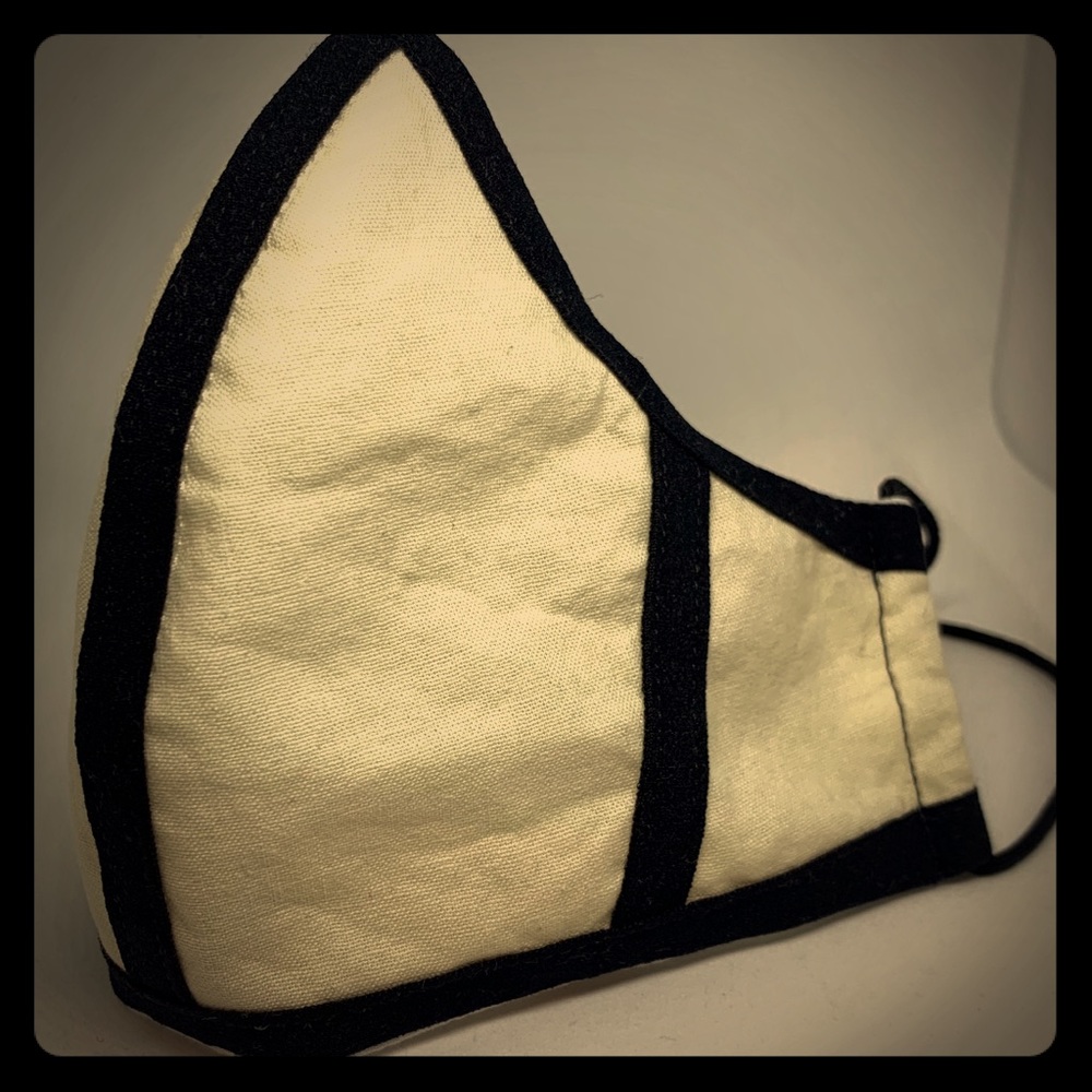 Corset style face mask